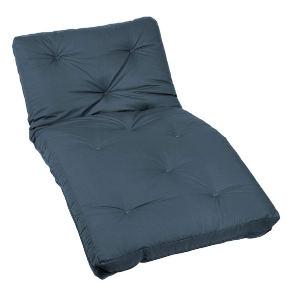Mozaic Trupedic - Twin Size 6-inch Futon Mattress, Dusty Blue