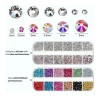 BTYBOX;Strass de Uñas;Decoración para Uñas 4488pcs Decoracion De Uñas Piedritas