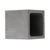 Graphite Crucible Squared Dense Graphite Sturdy Durable Corrosion Resistant Good