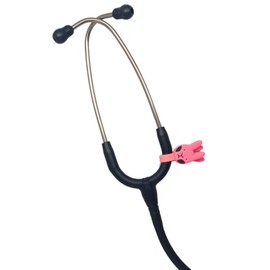 Stethoscope Charms Clip - Fox Pink - Medical Gift