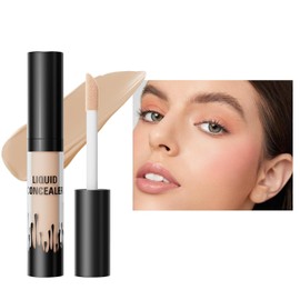 Full Coverage Concealer - Christmas Stocking Stuffers Gifts for Women, Prefect Secret Santa Present for Women, Waterproof and Sweat-Resistant Formula (01#)