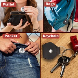 NATSUNO I Wish You Lived Next Door Pocket Hug Token - Long Distance Relationship Gift for Women, Friend Birthday Present