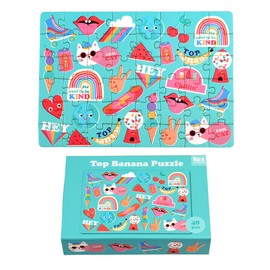 48 Pieces Top Banana Mini Matchbox Puzzle