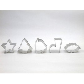 [Christmas Limited] Popular Christmas Cookie Cutter (Small 5 cm) Set of 5 