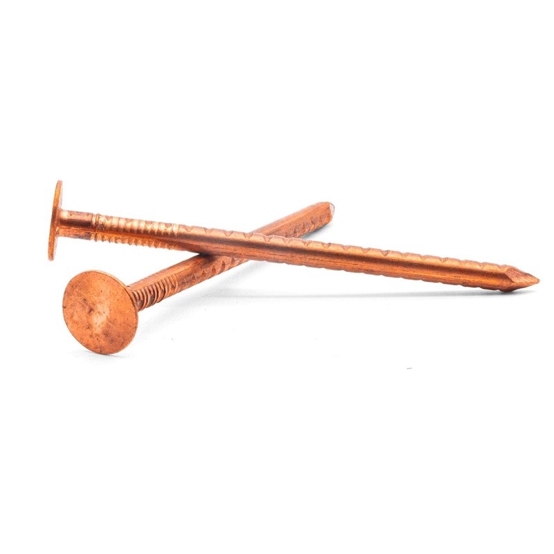 Hippo Hardware (3mm X 38mm) Copper Clout Nails, Roofing Slate,