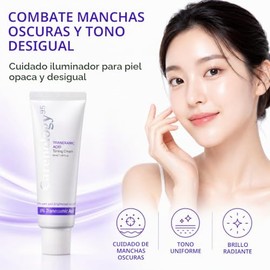 Carenology95 Tranexamic Acid Toning Cream 50ml – Crema Facial Coreana con Ácido Tranexámico para Reducción de Manchas y Uniformidad del Tono