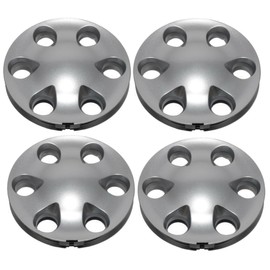 BlueSkyz Center Hub Cap Set That for Toyota for Sequoia 2001-2002 for Tacoma 2001-2004 for Tundra 2000-2004 Silver 16" Wheel Approx. 7 1/2 Inches in Diameter-Size Left Right Front Rear wd1239