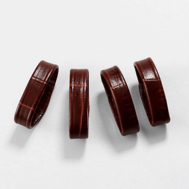 [Jumpsunfun] Watch Band Leather Loop Keeper Genuine Leather Watch Band