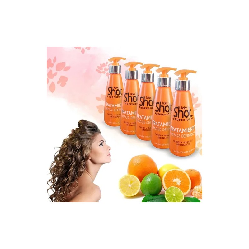Kit Tratamiento Activador De Rizos Definidos 5 Pzs
