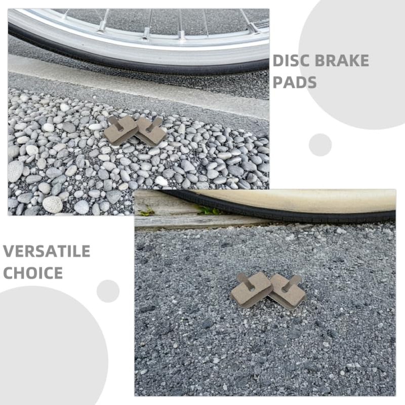 Gogogmee Bike Brake Pads 2 Pairs Bicycle Disc Brake Pads