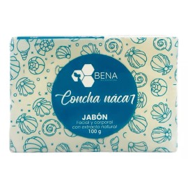 BENA Jabon Concha Nacar Glicerina Estimula Regenera La Piel Bena