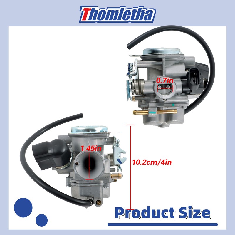 Thomletha Carburetor Replacement for Honda Ruckus 50 NPS50 2011 2012