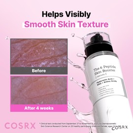 COSRX 6X Peptide Collagen Skin Booster Toner Serum for Dull & Uneven Skin, Preps Skin with Copper Peptides, GHK-Cu, Skin Renewal Boosting Facial Essence, Korean Skin Care, 5.07 oz