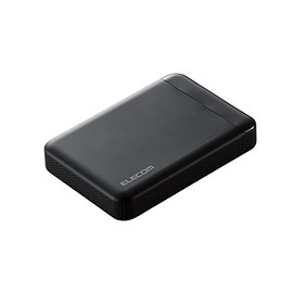 Elecom ELP-EDV020UBK HDD External Hard Disk 2TB Direct Storage from Camcorder Shock Absorbing Inner Frame