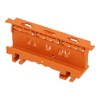 WAGO 221-500 6MM2, MOUNTING Carrier, Orange