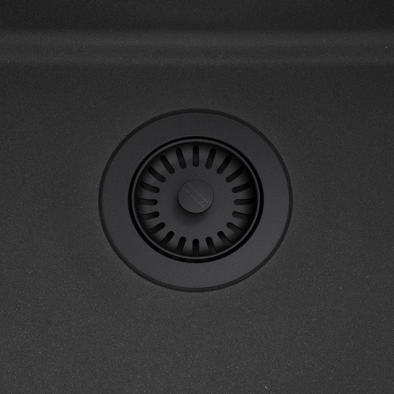 Franke 900 Colorline 3-1/2" Basket Strainer - Stone Grey