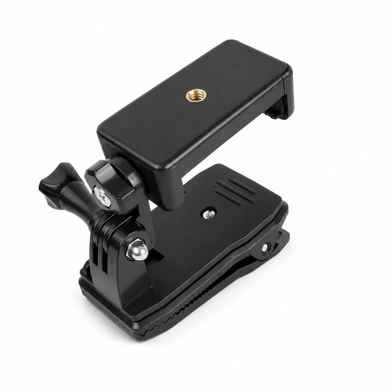 Backpack Strap Phone Holder for Hands-Free Recording – Adjustable Clip