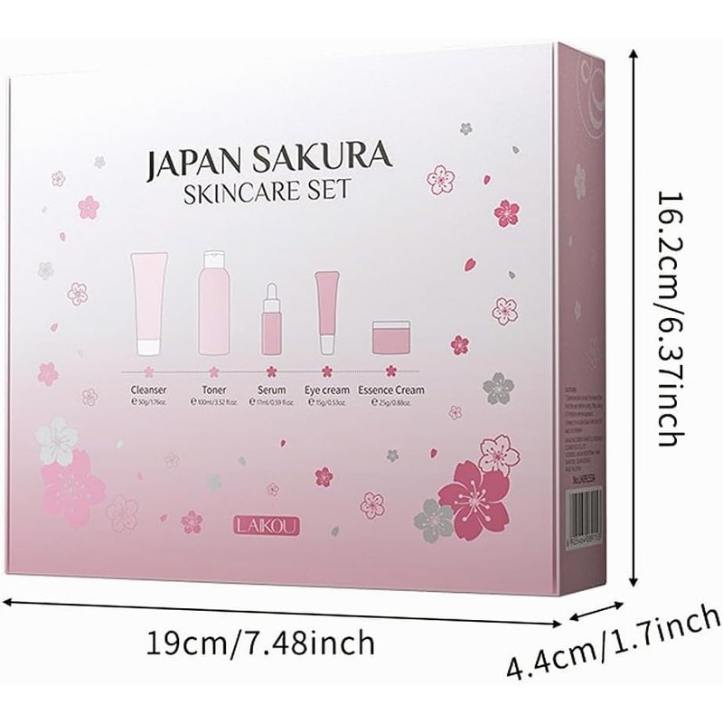 Kit Cuidado de la Piel Sakura para Adolescentes - Yasovigi