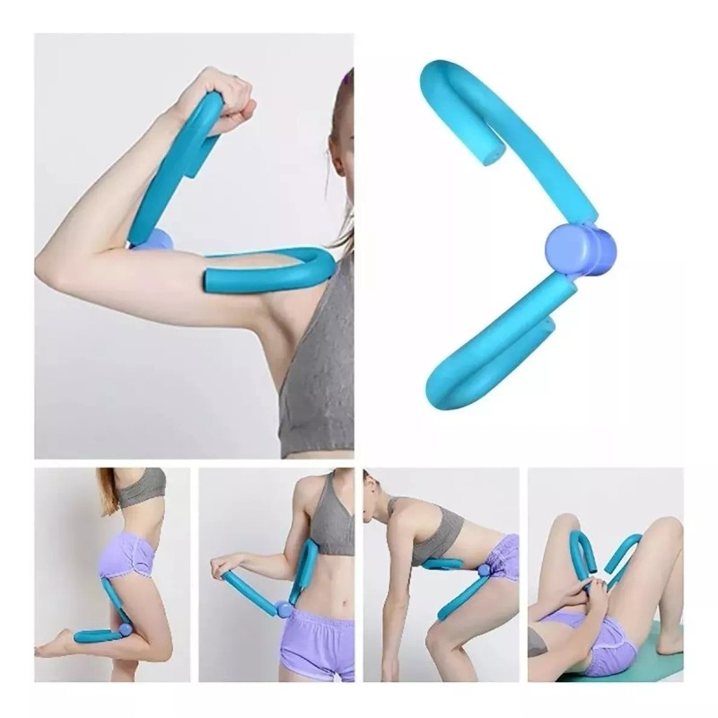 MDS Tapete De Yoga + Ejercitador De Pierna Fitness