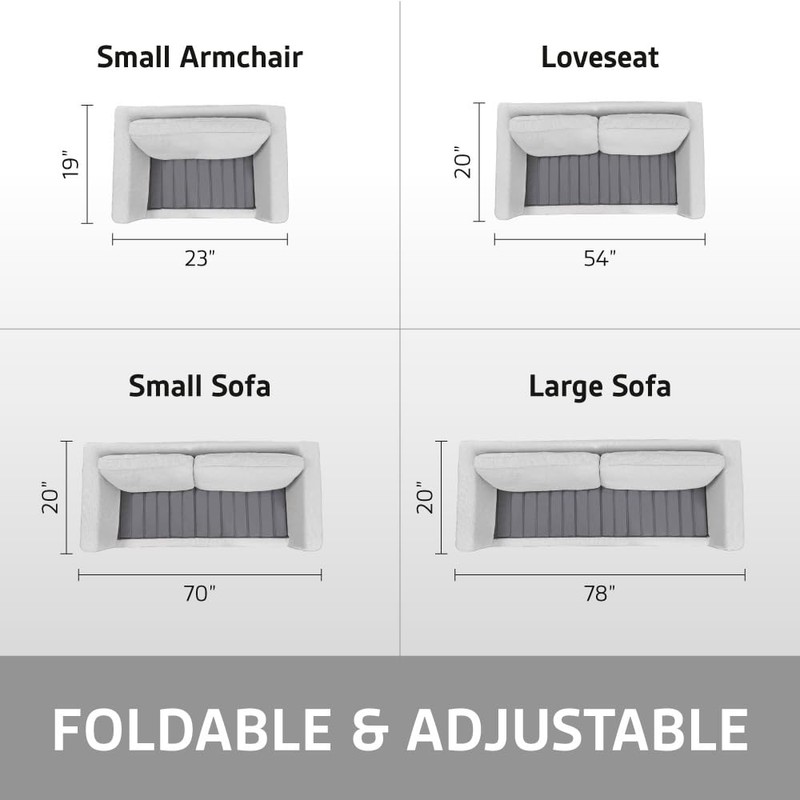 Sofa Shield Couch Support for Sagging Cushions, 20 x 78
