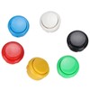 Arcade 30mm Push Buttons, QM070919 12pcs Arcade Joystick Game Console