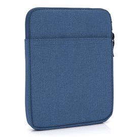 MyGadget Nylon Sleeve for Tablet up to 6,8 Inch - Padded Bag for 13,5 x 18 cm - e.g. Kindle Paperwhite 11th Generation - Travel Pouch in Light Blue
