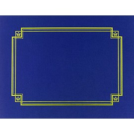 Great Papers! Navy Linen Certificate Cover, 12"x 9.375", 3 Count (938903)