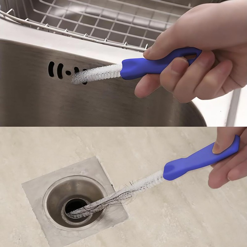 6-Piece Multi-Use Drain Unclogger & Hygiene Kit ， Bathroom/Kitchen Sink
