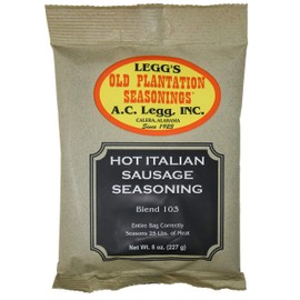 A.C. Legg Hot Italian Sausage Seasoning - PACK OF 4