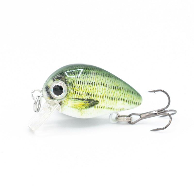 Mister Tackle BX-2 Fishing Lure Mini Wobbler Set Crankbaits for
