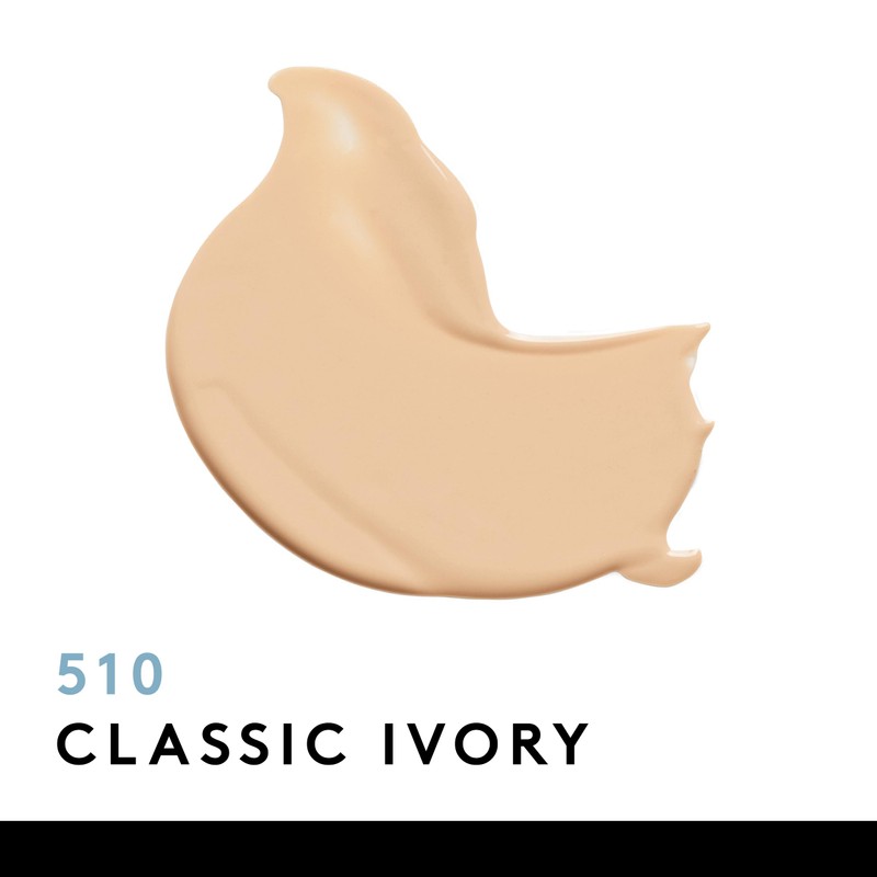 COVERGIRL Clean Matte Liquid Foundation Classic Ivory, 1 oz (packaging