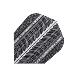 Harrows Darts 4 x Sets of Supergrip Carbon Dart Stems and Supergrip Ultra Dart Flights - 12 Dart Shafts 12 Darts Flights in Total - Medium & Short (Medium)