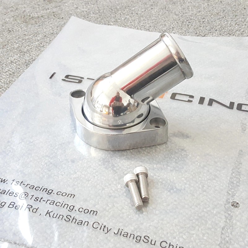 1st-racing 45°Water Neck Thermostat Housing FOR LS1 LS2 LS3 LS7