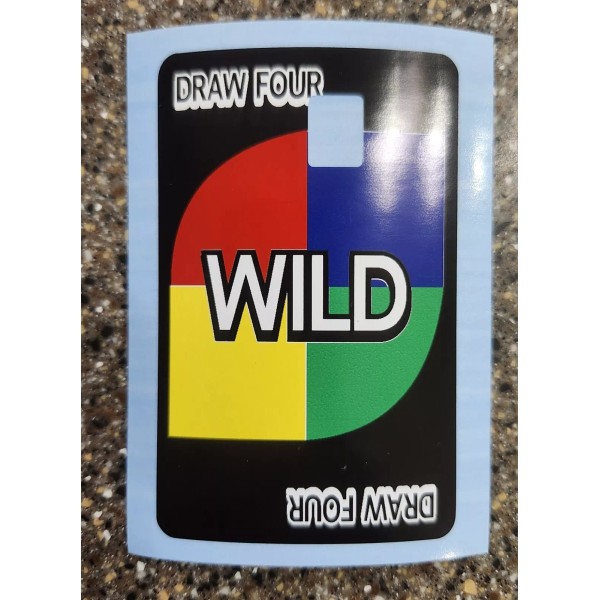 Oracal CUSTOM STICK ON CREDIT OR DEBIT CARD DECAL/ SKIN