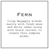 Simpatico No. 17 Fern Hobnail Candle, Crisp Mayapple with Fresh