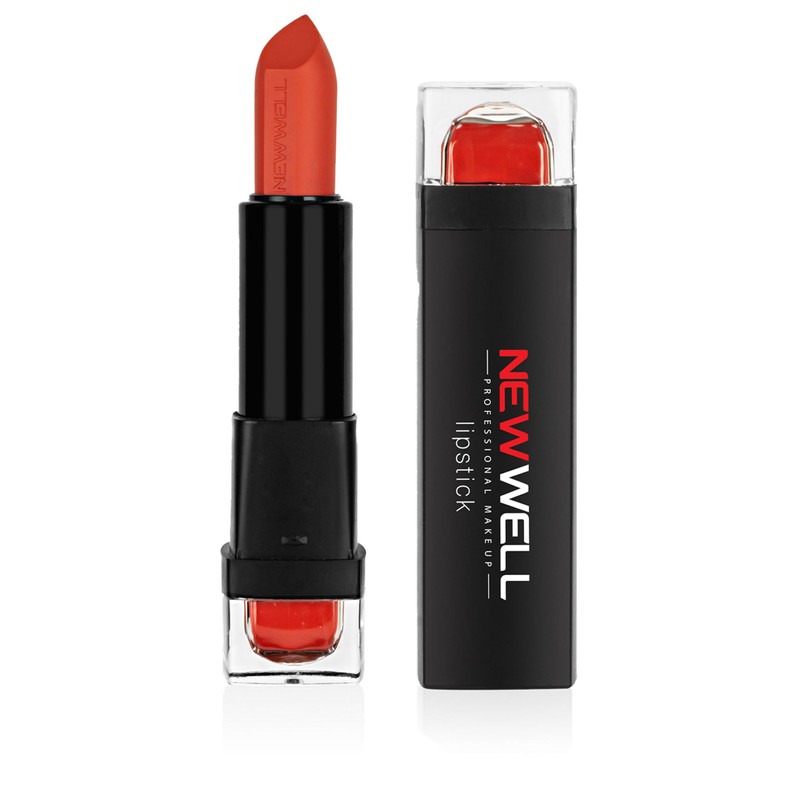 NEW WELL Matte Lipstick, Colour-Intensive, Comfortable to Use, Lasts 24