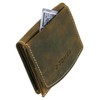 J.Jones Men's Genuine Leather Wallet Viennese Box or Dollar Clip