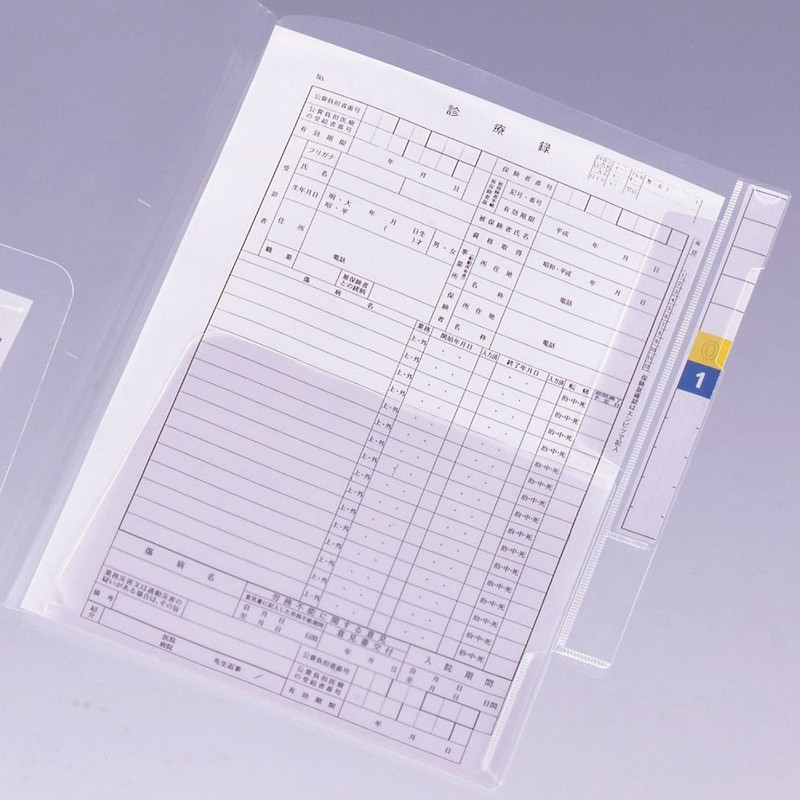 Lihit Lab HK2101 Header Paper, Long, Plain Type, 100 Sheets