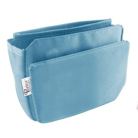 Periea 'Tegan' Handbag Organiser Insert - Ideal for Small Handbags - 9 Pockets (Blue)