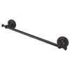Towel Bar Copper Retro Space Saving 40CM Multifunctional Tilt Proof