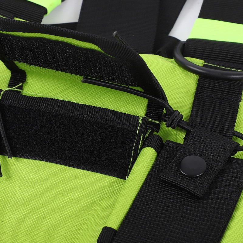 Multifunctional Nylon Waterproof Chest Bag Reflective Safety Tooling Vest for