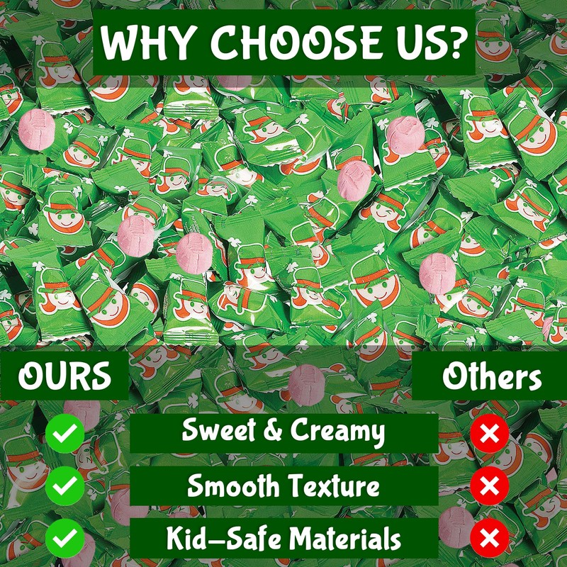 St. Patrick's Day Leprechaun Sweet Cream Buttermints Candy - 108