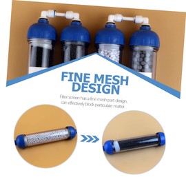 STOBAZA Water Filter Bottle Replacement Housing Fillable Transparent Thickened Design for Aquarium Plants Efficient Filtration for Clean Drinking Water