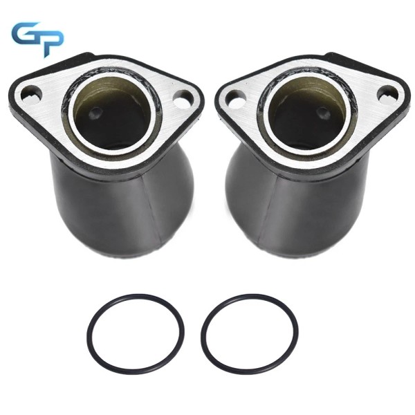 greatparts 2PC Carburetor Carb Intake Manifold Boot Pipe For Honda