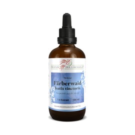 Färberwaid Tincture - 100 ml, Isatis Tinctora Drops, 1:4 Extract, Top Premium Quality, Made in Austria, Vegan