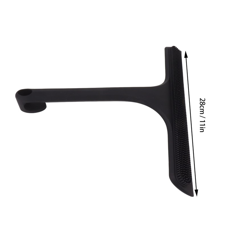 Glass Wiper with Non Slip Handle Silicone Window Cleaner Squeegee
