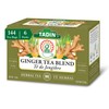 Tadin Ginger Tea Blend, Herbal Tea, Caffeine Free, 24 Tea