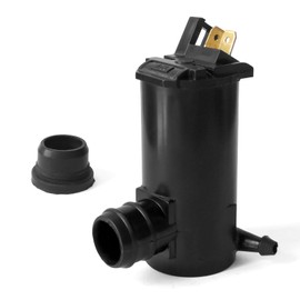 Windshield Washer Pump, Compatible with Acura Honda Suzuki, Replaces OEM: 38512SC4673, 38512SC4672, 38512SDAA01, Delco 8-6721, Washer Fluid Pump with Grommet