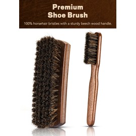 Leather Shoe Polish Kit For Men - 13 PC Shoe Shine Kit, Leather Boot Care, Shoe Care Kit As Birthday Anniversary Gift For Cool Men Women Him Her Friend Parent Husband