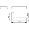 HOPPE Amsterdam Door Handle Quick Pin Stainless Steel Matte Black